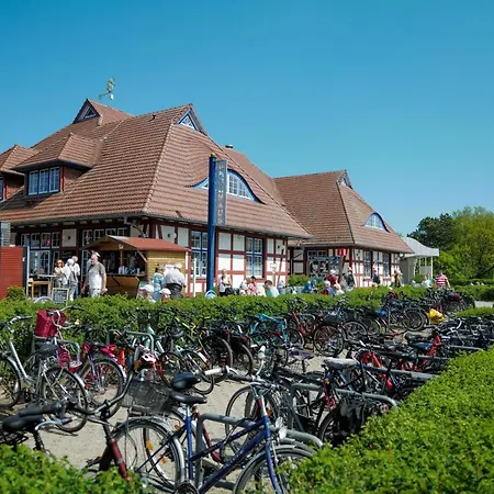 Ferienwohnungen Meerfarbig Zingst - Haustierfrei -Terrasse Mit Strandkorb Oder Balkon - E-Ladesaeule - Parkplatz - Wlan - Fahrradschuppen - Waschtrockner - Ruhig Und Zentral - Nichtraucher Apartment *
