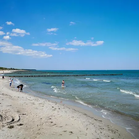 Ferienwohnungen Meerfarbig Zingst - Haustierfrei -Terrasse Mit Strandkorb Oder Balkon - E-Ladesaeule - Parkplatz - Wlan - Fahrradschuppen - Waschtrockner - Ruhig Und Zentral - Nichtraucher