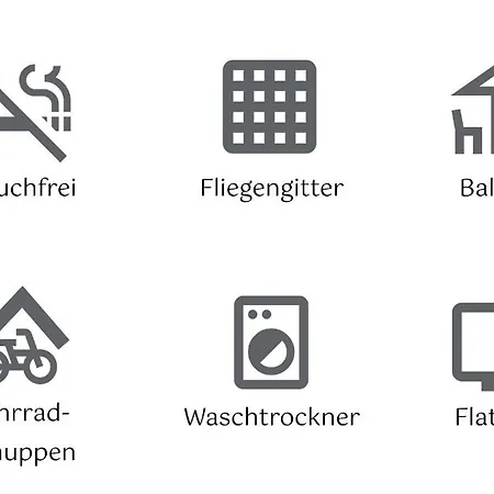 Apartment Haustierfrei - Meerfarbig -glasfaser - Terrasse Mit Strandkorb Oder Balkon - Parkplatz - Fahrradschuppen - Waschtrockner - E-ladesaeule- Ruhig Und Zentral - Nichtraucher Zingst